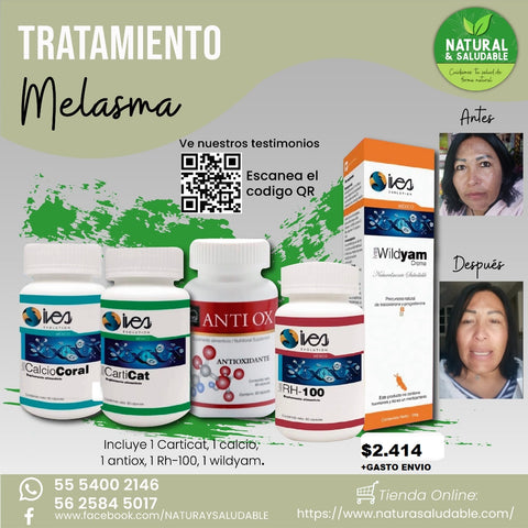 PAQUETE MELASMA (PAÑO EN LA CARA)